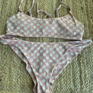 Pink and White O’Neil Swimsuit